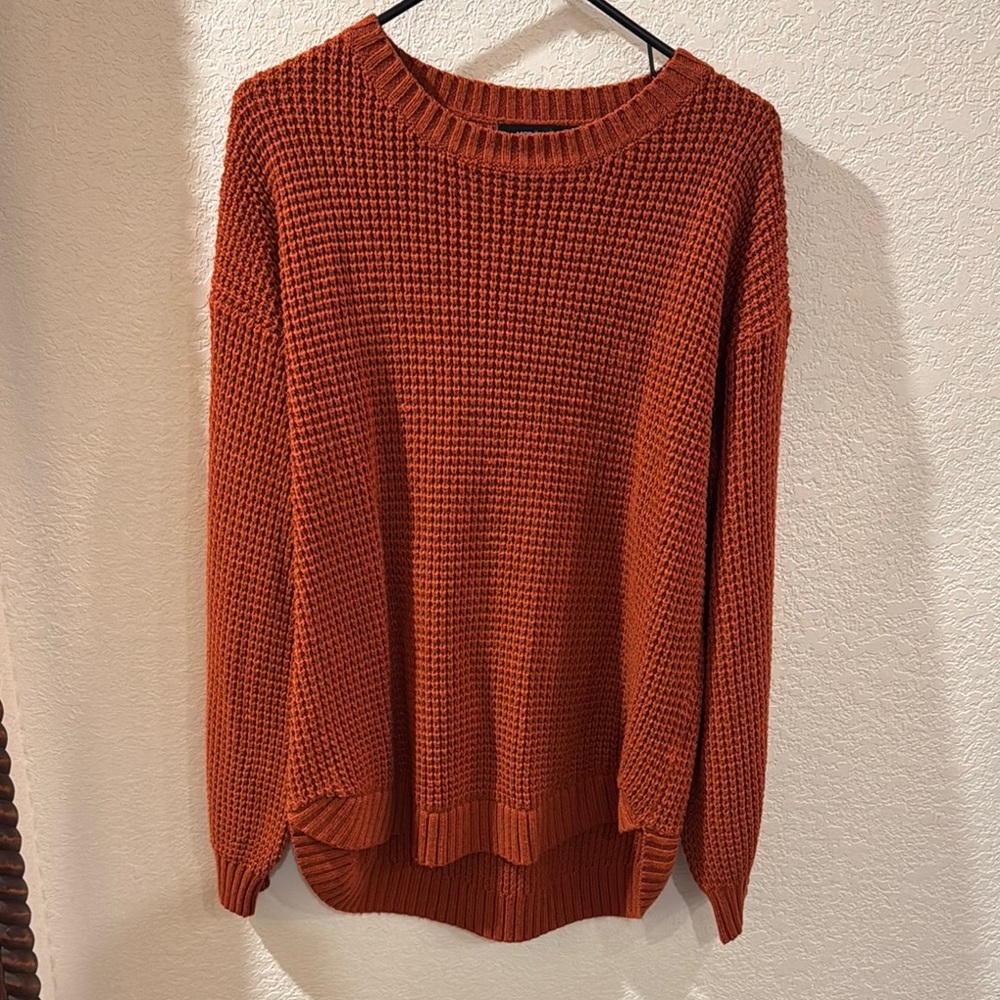 Cozy Rust Sweater